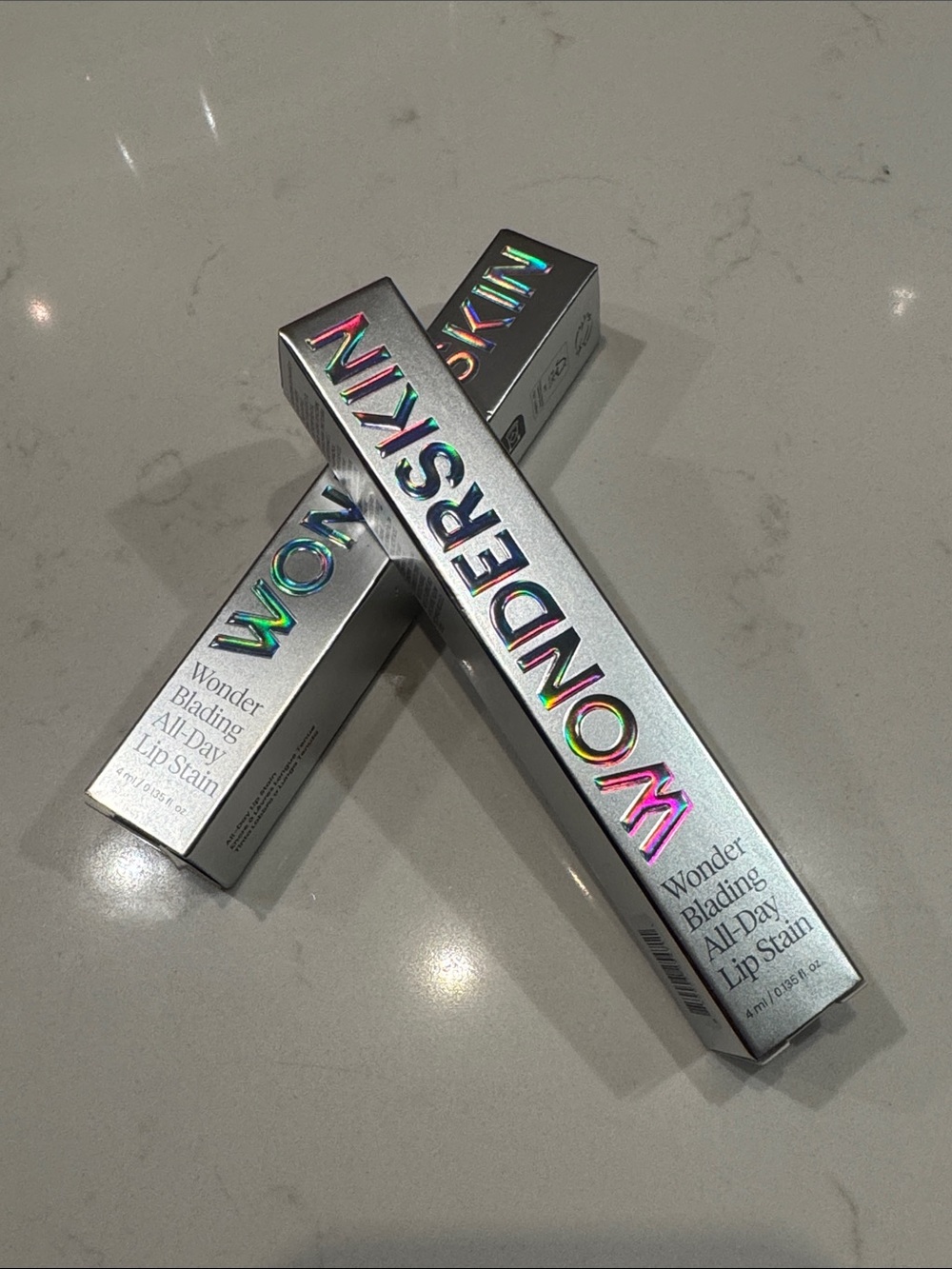 Wonderskin Wonder Blading All-Day Lip Stain — Bundle of Two, Brand New